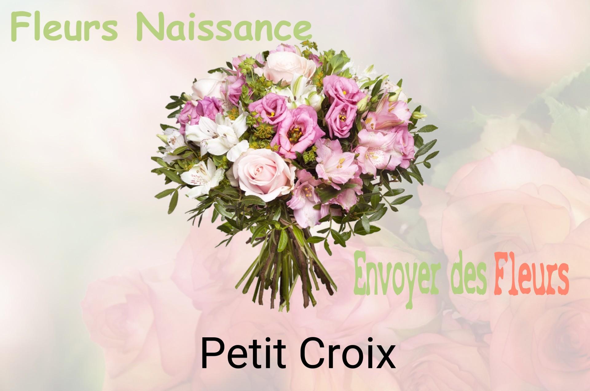 Bouquet de fleurs de naissance livré à Petit-Croix