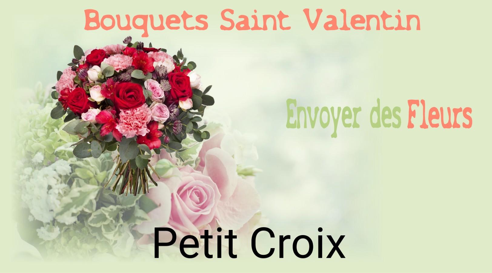 Roses de Saint-Valentin livrées à Petit-Croix