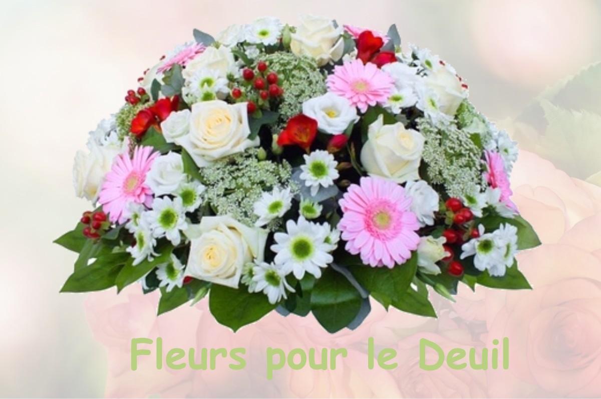 fleurs deuil PETIT-CROIX